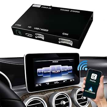 メルセデスベンツ　横長　モニター　アップルカープレイ glc cクラスなどに ハイグレードモデル メルセデスベンツ Cクラス/Vクラス W205